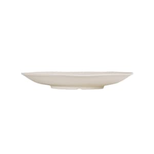 151-2403014103 14" Round Hand Thrown Platter - Melamine, Ivory
