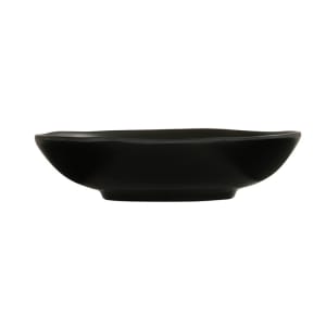 151-24030813 24 oz Round Melamine Coupe Bowl - Black