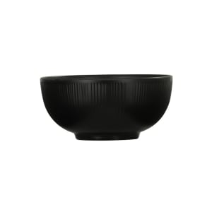 151-24050613 24 oz Round Melamine Bowl - Black