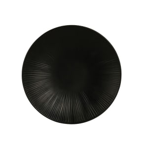 151-240511113 11" Round Melamine Nomi Plate, Black