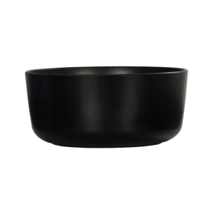 151-24006813 72 oz Round Melamine Serving Bowl - Black