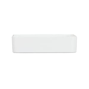 151-240021415 14" Square Melamine Deep Bowl - White