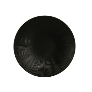 151-24051913 9" Round Melamine Nomi Plate, Black