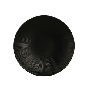 151-24051713 7" Round Melamine Nomi Plate, Black