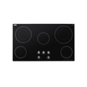 162-CR5B36MB 35"W Electric Radiant Stove w/ (5) Burners - Black, 240v/1ph