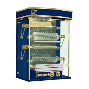 481-MF9754GLUXLPB Gas 4 Spit Commercial Rotisserie w/ 12 Bird Capacity, Liquid Propane