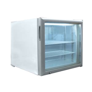 864-CTF2HC 22 1/2" One Section Display Freezer w/ Swing Door - Rear Mount Compressor, White, 115v