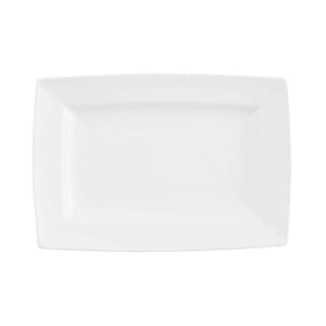 893-APRAE131 Rectangular Alchemy® Plate - 13" x 9", Fine China, White