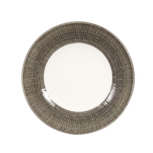 893-DUBALWBM1 10 oz Round Bamboo Spinwash Bowl - Ceramic, Dusk