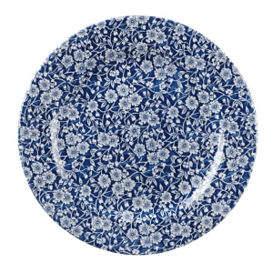893-CAPVP111 12" Round Vintage Prints Profile Plate - Ceramic, Victorian Calico Prague