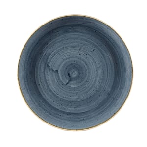 893-SBBSEV111 11 1/4" Round Stonecast® Evolve Plate - Ceramic, Blueberry