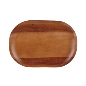 893-ZCAWLMBD1 Oval Alchemy® Buffet Plate - 11 1/2" x 7 7/8", Wood