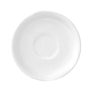 893-WHTS1 5 1/2" Round Nova Tea Saucer - Ceramic, White