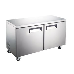 056-GRUCFZ48 47 1/4" Undercounter Freezer w/ (2) Sections & (2) Doors, 115v