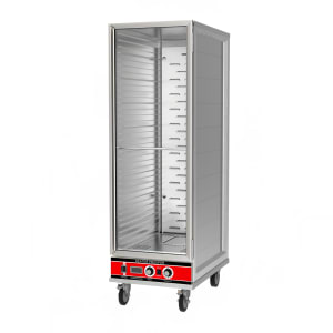 122-PW36I Full Height Insulated Mobile Heated Proofing Cabinet w/ (36) Pan Capacity, 120v