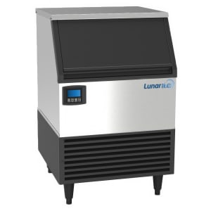 490-LUIM210 24"W Full Cube Undercounter Ice Machine - 209 lbs/day, Air Cooled