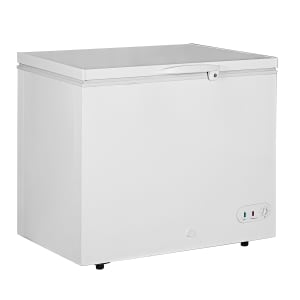 693-BDCF5 30 1/4" Mobile Chest Freezer w/ (1) Basket - White, 115v
