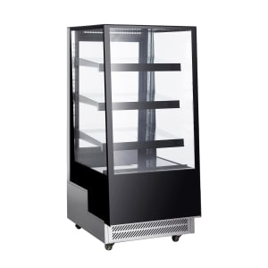 693-BDDRF350 25 1/2" Full Service Bakery Case w/ Straight Glass - (4) Levels, 115v