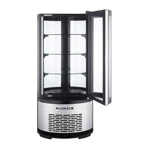 693-BDRCK100CT 19" Self Service Bakery Case w/ Curved Glass - (4) Levels, 120v