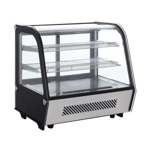 693-BDRCTD120 28" Countertop Refrigerated Display Case - (3) Levels