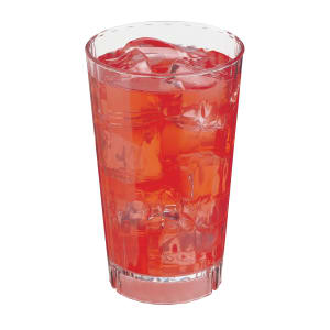 144-HT10CW196 10 oz Azure Blue Plastic Tumbler