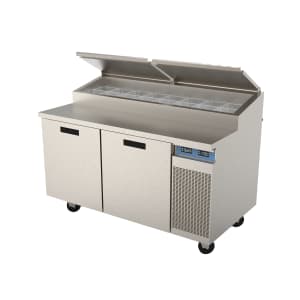 238-8260N 60" Pizza Prep Table w/ Refrigerated Base, 115v