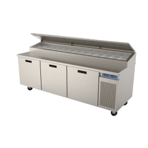 238-8395N 95" Pizza Prep Table w/ Refrigerated Base, 115v