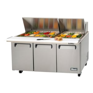 338-CSP7230BTHC 72 7/10" Competitor Series® Sandwich/Salad Prep Table w/ Refrigerated Base, 115v