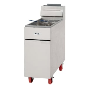 338-CF40LP Gas Fryer - (1) 40 lb Vat, Floor Model, Liquid Propane