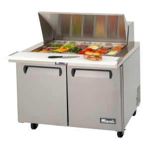 Migali C-SP48-18BT-HC 48 1/5&quot; Competitor Series® Sandwich/Salad Prep Table w/ Refrigerated Base, 115v