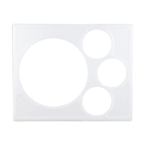 144-SBH15191 25 3/4" Cold Food Bar Adapter - (4) Pan Capacity, Granite Gray