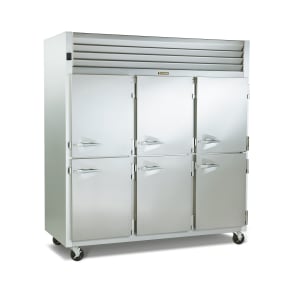 206-AHF332WHHS208 Full Height Insulated Stationary Heated Cabinet w/ (9) Pan Capacity, 208v/1ph