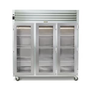206-AHF332WHHG208 Full Height Insulated Stationary Heated Cabinet w/ (9) Pan Capacity, 208v/1ph