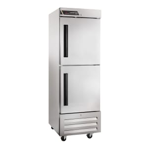 206-CLBM23RHSL 27" One Section Reach In Refrigerator, (2) Left Hinge Solid Doors, 115v