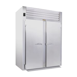 206-AIH232LFHS208 Full Height Insulated Stationary Heated Cabinet w/ (2) Rack Capacity, 208v/1ph