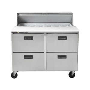 206-CLPT4812DW 48" Centerline™ Sandwich/Salad Prep Table w/ Refrigerated Base, 115v