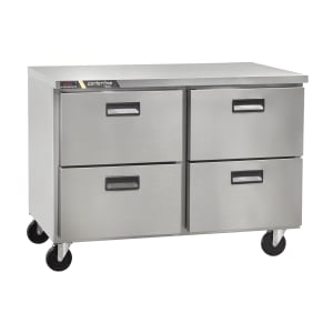 206-CLUC48RDW 48" W Undercounter Refrigerator w/ (2) Sections & (4) Drawers, 115v