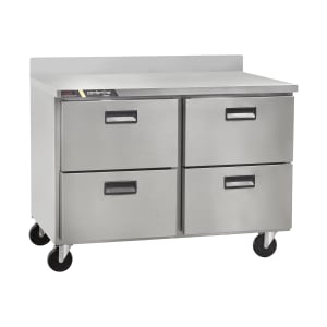 206-CLUC48RDWWT 48" Worktop Refrigerator w/ (2) Sections, 115v