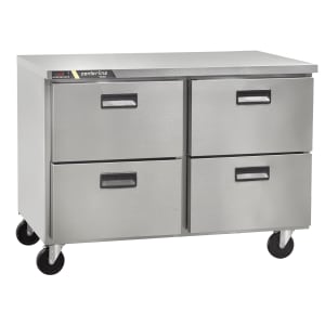 206-CLUC60FDW 60" W Undercounter Freezer w/ (2) Sections & (4) Drawers, 115v