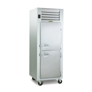 206-G10002P 29 7/8" One Section Pass Thru Refrigerator, (4) Right Hinge Solid Doors, 115v