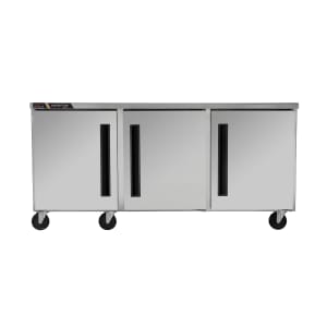 206-CLUC72RSDLRR 72" W Undercounter Refrigerator w/ (3) Sections & (3) Doors, 115v