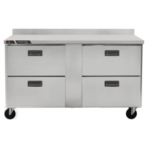 206-CLUC60FDWWT 60" W Worktop Freezer w/ (2) Sections & (4) Drawers, 115v