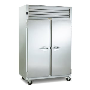 206-G22010 52 1/8" Dealer's Choice Two Section Reach In Freezer, (2) Left/Right Hinge Solid Doors, 115v