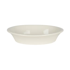 130-BKW9 9 oz. Oval, Porcelain Baking Dish, White
