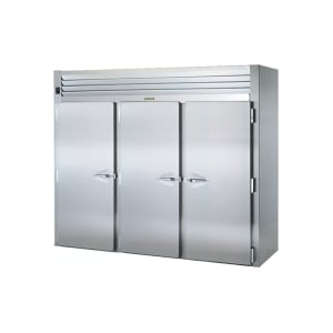 206-RIH332LPFHS208 Full Height Insulated Stationary Heated Cabinet w/ (3) Rack Capacity, 208v/1ph