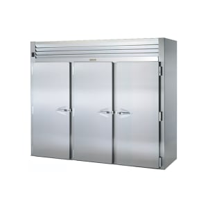206-RIH332LFHS208 Full Height Insulated Stationary Heated Cabinet w/ (3) Rack Capacity, 208v/1ph