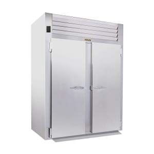 206-RIH232LFHS208 Full Height Insulated Stationary Heated Cabinet w/ (2) Rack Capacity, 208v/1ph