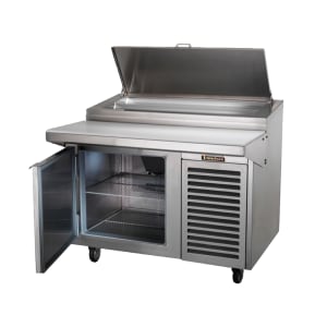 206-TB113SL2S 113" BLU Glycol Sandwich/ Salad Prep Table w/ Refrigerated Base, 115v