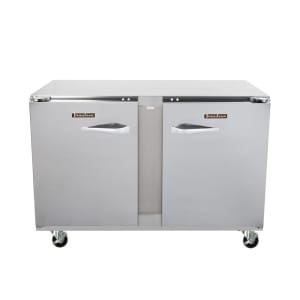 206-UHT48LR 48" W Undercounter Refrigerator w/ (2) Sections & (2) Doors, 115v