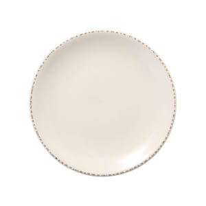 634-113158 6 1/2" Round Farmhouse® Plate - Porcelain, Cream White
